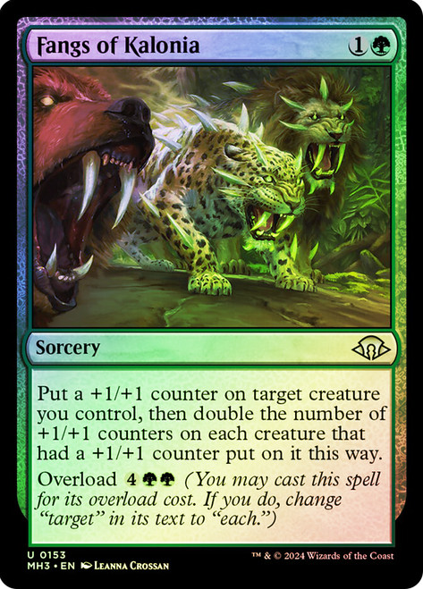 Fangs of Kalonia\nModern Horizons 3\nSingle\nMagic The Gathering