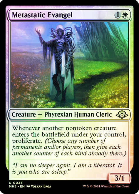 Metastatic Evangel\nModern Horizons 3\nSingle\nMagic The Gathering