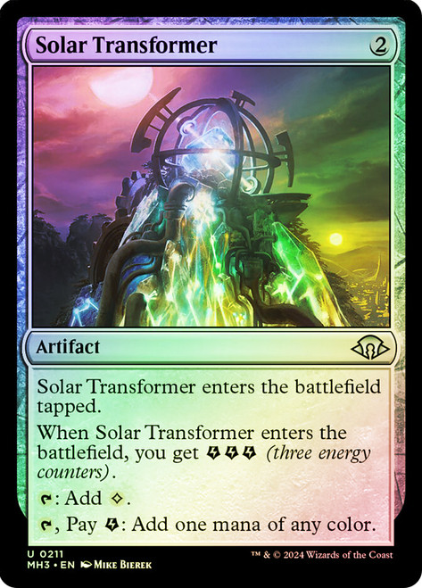 Solar Transformer\nModern Horizons 3\nSingle\nMagic The Gathering