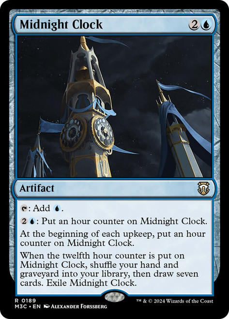 Midnight Clock | Modern Horizons 3 Commander | Star City Games