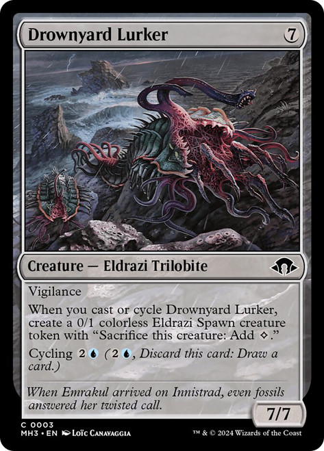 Drownyard Lurker\nModern Horizons 3\nSingle\nMagic The Gathering