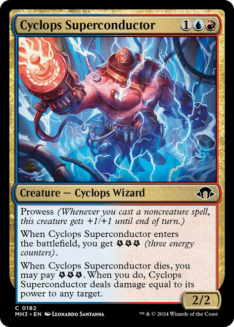 Cyclops Superconductor\nModern Horizons 3\nSingle\nMagic The Gathering