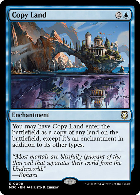 Copy Land\nModern Horizons 3 Commander\nSingle\nMagic The Gathering