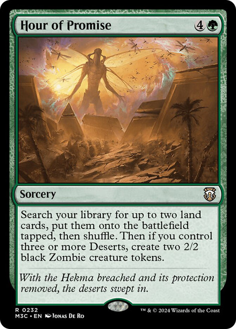 Hour of Promise\nModern Horizons 3 Commander\nSingle\nMagic The Gathering