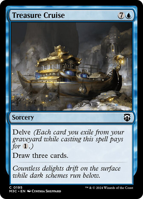 Treasure Cruise\nModern Horizons 3 Commander\nSingle\nMagic The Gathering