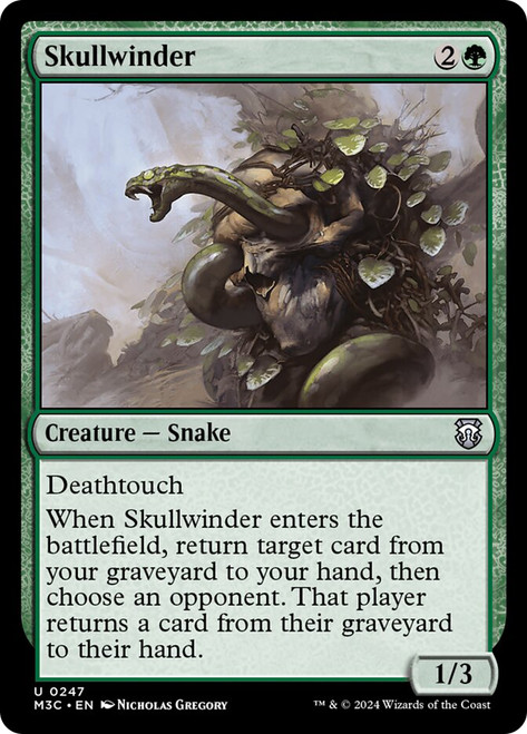 Skullwinder\nModern Horizons 3 Commander\nSingle\nMagic The Gathering