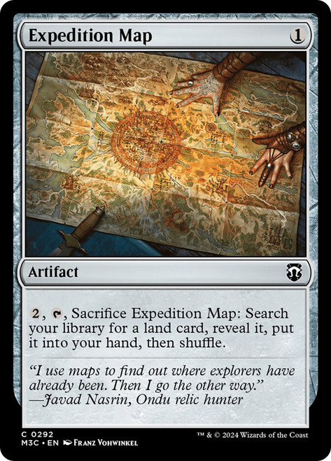 Expedition Map\nModern Horizons 3 Commander\nSingle\nMagic The Gathering