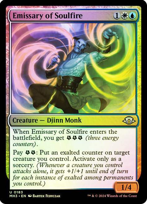 Emissary of Soulfire\nModern Horizons 3\nSingle\nMagic The Gathering