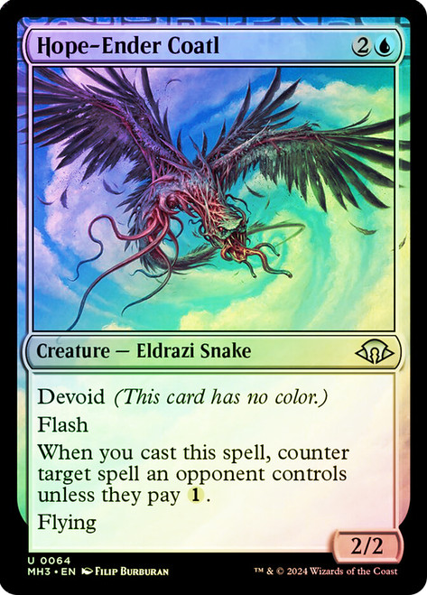 Hope-Ender Coatl\nModern Horizons 3\nSingle\nMagic The Gathering