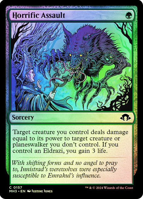 Horrific Assault\nModern Horizons 3\nSingle\nMagic The Gathering