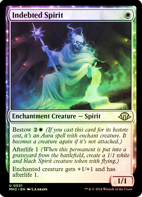 Indebted Spirit\nModern Horizons 3\nSingle\nMagic The Gathering