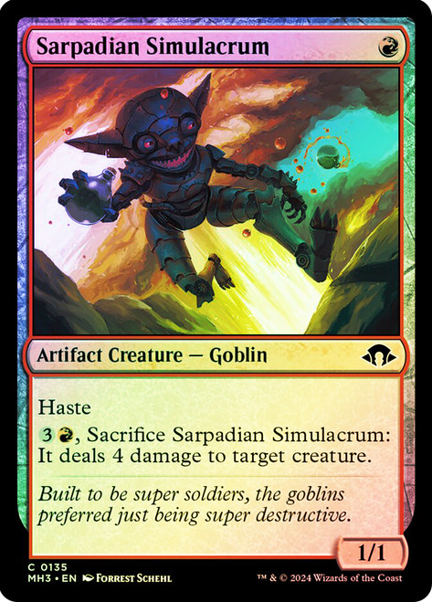 Sarpadian Simulacrum\nModern Horizons 3\nSingle\nMagic The Gathering
