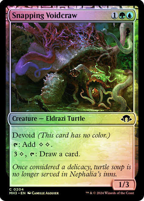 Snapping Voidcraw\nModern Horizons 3\nSingle\nMagic The Gathering