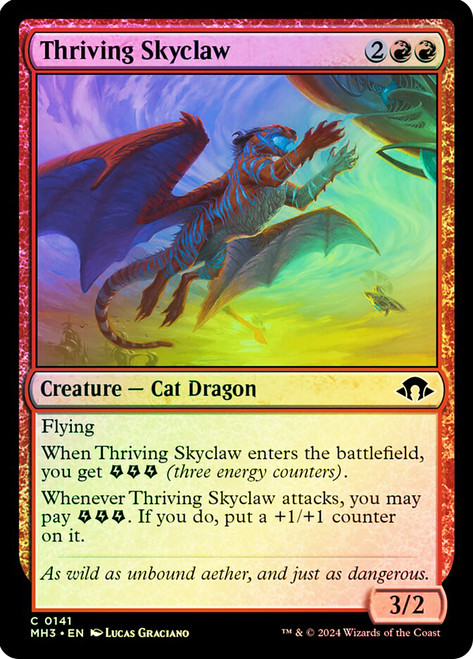 Thriving Skyclaw\nModern Horizons 3\nSingle\nMagic The Gathering
