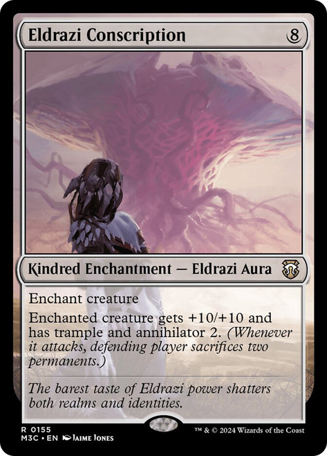 Eldrazi Conscription\nModern Horizons 3 Commander\nSingle\nMagic The Gathering