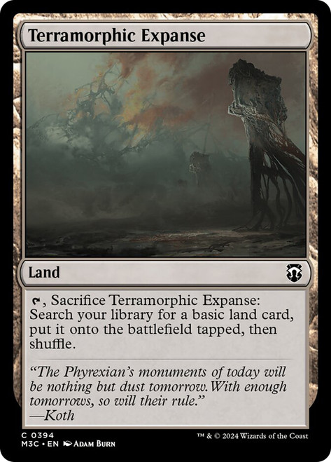 Terramorphic Expanse\nModern Horizons 3 Commander\nSingle\nMagic The Gathering