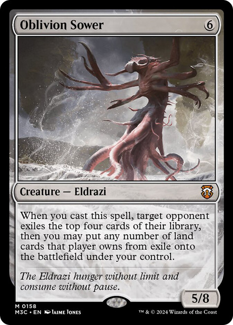 Oblivion Sower\nModern Horizons 3 Commander\nSingle\nMagic The Gathering