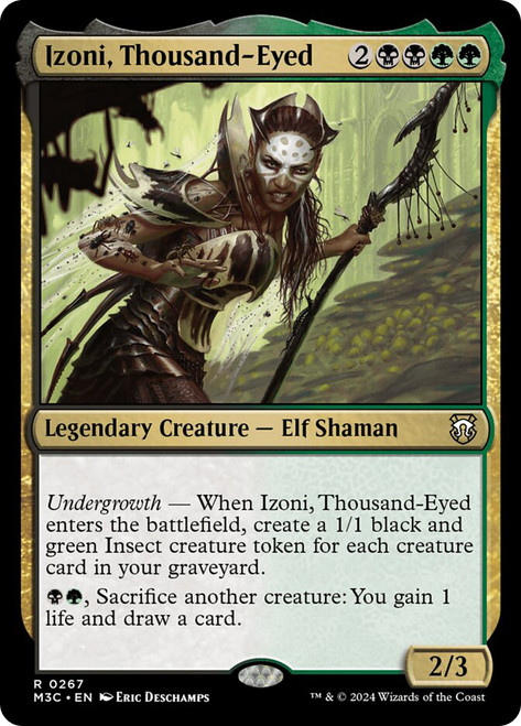Izoni, Thousand-Eyed\nModern Horizons 3 Commander\nSingle\nMagic The Gathering