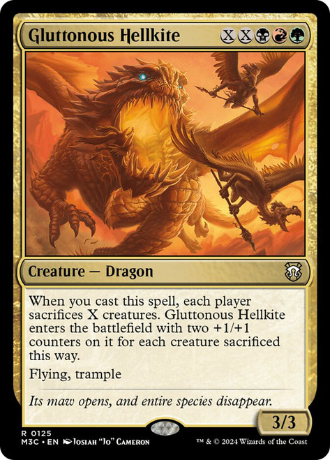 Gluttonous Hellkite | Modern Horizons 3 Commander | Star City Games