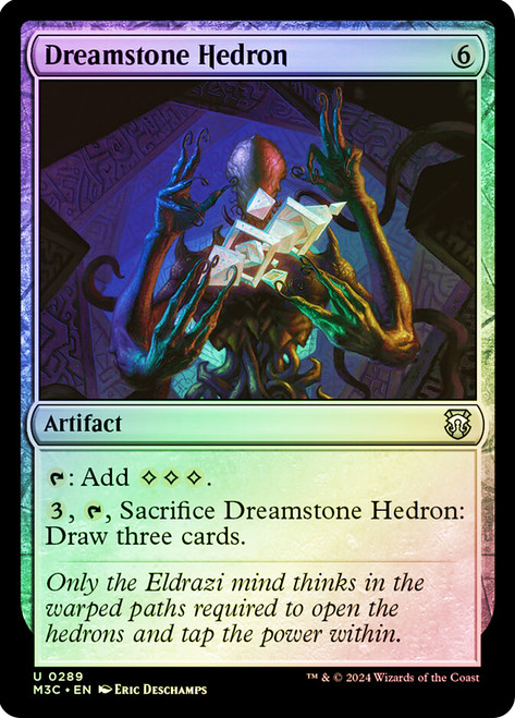 Dreamstone Hedron (Ripple Foil)\nModern Horizons 3 Commander - Alternate Foil\nSingle\nMagic The Gathering