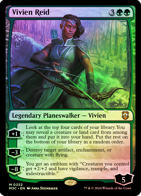 Vivien Reid (Ripple Foil)\nModern Horizons 3 Commander - Alternate Foil\nSingle\nMagic The Gathering