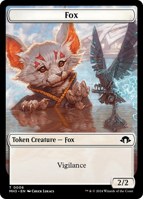{Fox Token}\nModern Horizons 3\nSingle\nMagic The Gathering