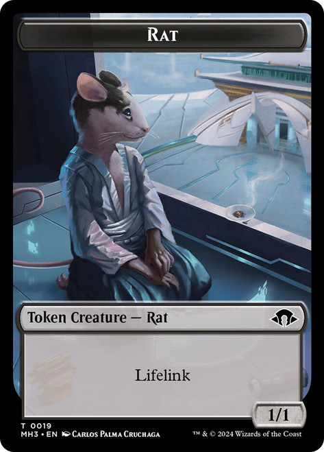 {Rat Token}\nModern Horizons 3\nSingle\nMagic The Gathering