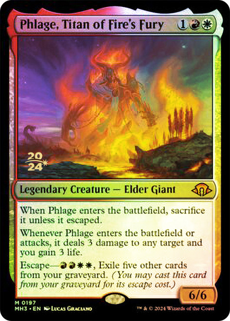 Phlage, Titan of Fire's Fury | Modern Horizons 3 | Star City Games