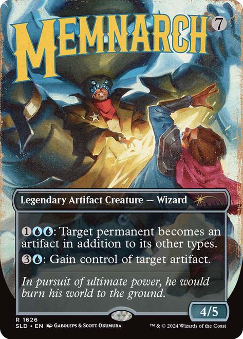 Memnarch (Secret Lair) (Borderless)\nPromo: General\nSingle\nMagic The Gathering