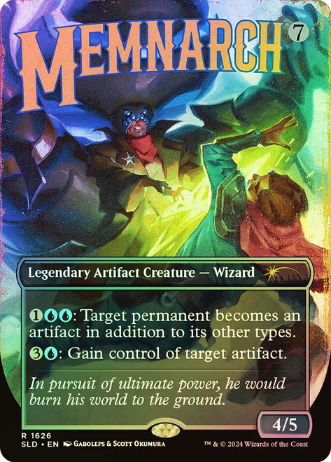 Memnarch (Secret Lair) (Borderless)\nPromo: General\nSingle\nMagic The Gathering