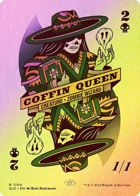 Coffin Queen (Secret Lair) (Hand Drawn)\nPromo: General\nSingle\nMagic The Gathering