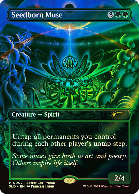 Seedborn Muse (Secret Lair) (Borderless)\nPromo: General\nSingle\nMagic The Gathering