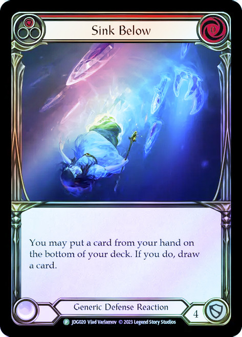 Sink Below (Red) (Project Blue) | Promotional Cards | Star City Games