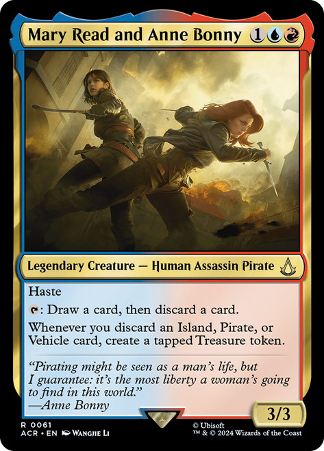 Mary Read and Anne Bonny\nAssassin's Creed\nSingle\nMagic The Gathering