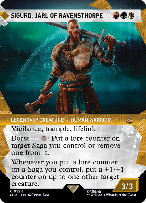 Sigurd, Jarl of Ravensthorpe (Showcase)\nAssassin's Creed - Variants\nSingle\nMagic The Gathering