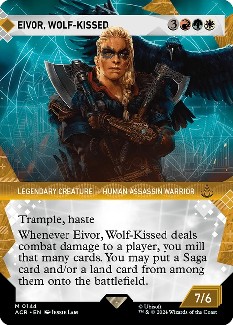 Eivor, Wolf-Kissed (Showcase)\nAssassin's Creed - Variants\nSingle\nMagic The Gathering