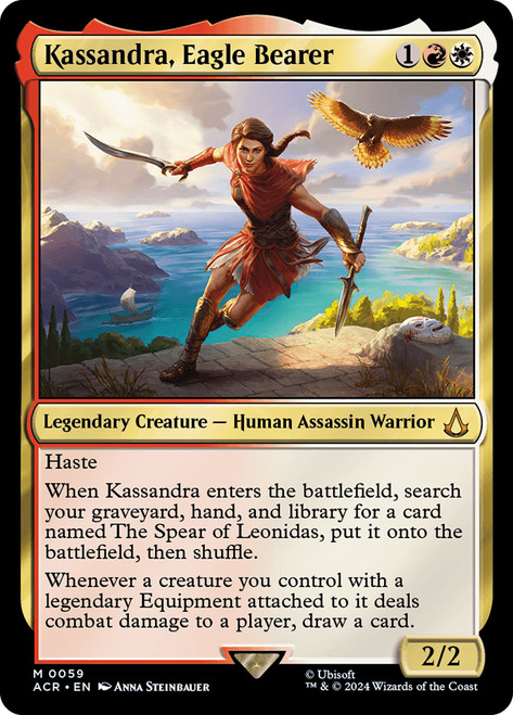 Kassandra, Eagle Bearer\nAssassin's Creed\nSingle\nMagic The Gathering