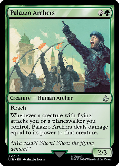 Palazzo Archers\nAssassin's Creed\nSingle\nMagic The Gathering