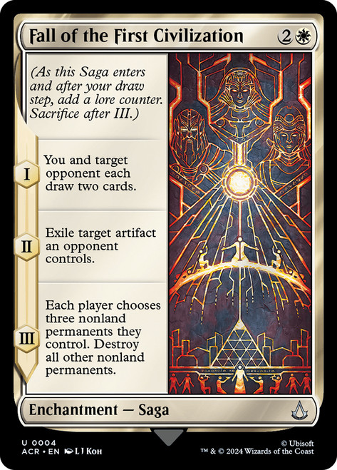 Fall of the First Civilization\nAssassin's Creed\nSingle\nMagic The Gathering