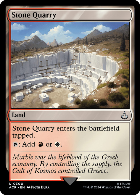 Stone Quarry\nAssassin's Creed\nSingle\nMagic The Gathering