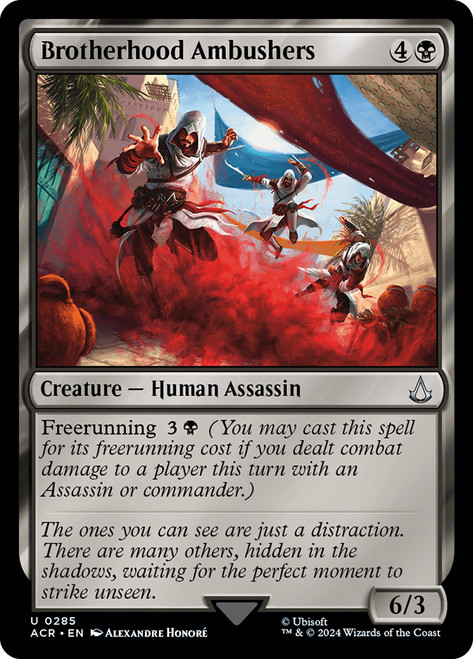 Brotherhood Ambushers\nAssassin's Creed\nSingle\nMagic The Gathering