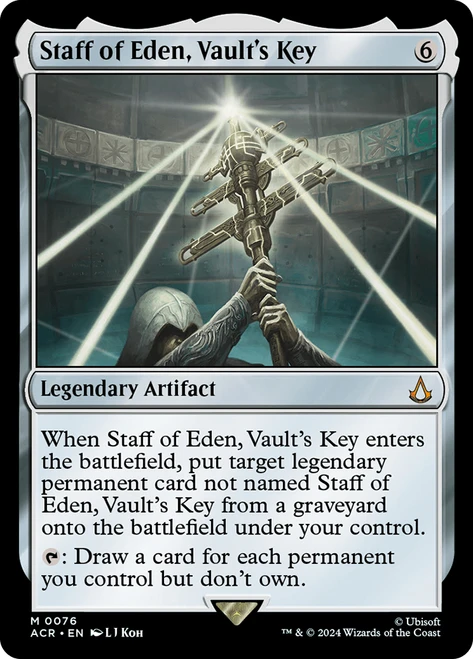 Staff of Eden, Vault's Key\nAssassin's Creed\nSingle\nMagic The Gathering