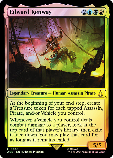 Edward Kenway\nAssassin's Creed\nSingle\nMagic The Gathering