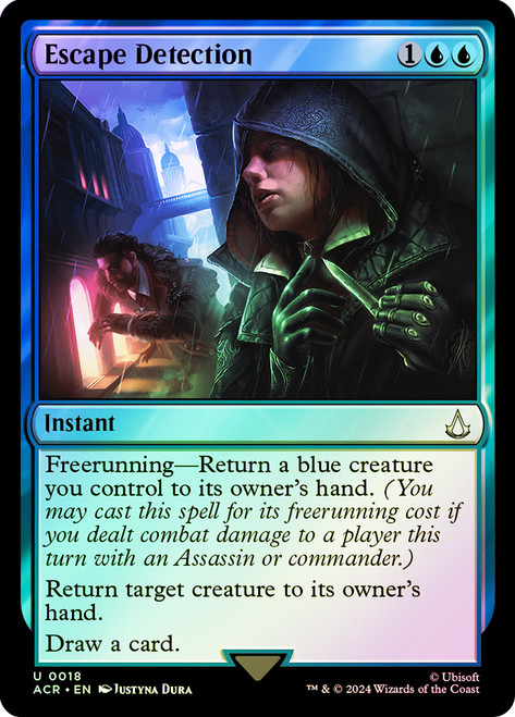 Escape Detection\nAssassin's Creed\nSingle\nMagic The Gathering