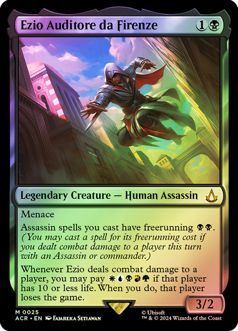 Ezio Auditore da Firenze\nAssassin's Creed\nSingle\nMagic The Gathering