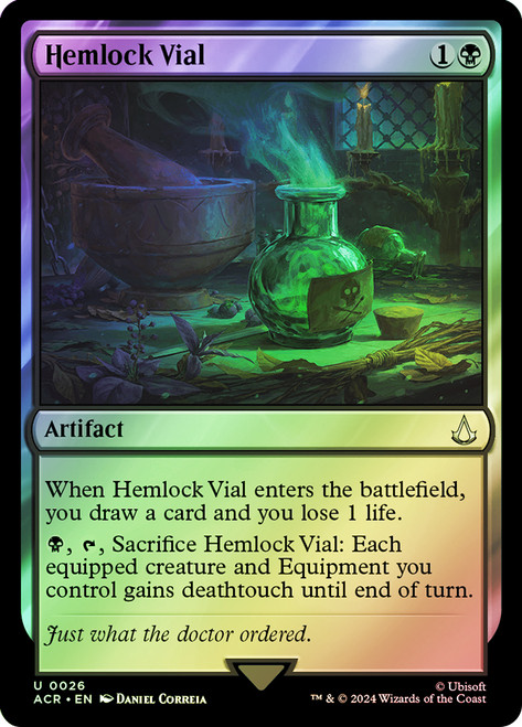 Hemlock Vial\nAssassin's Creed\nSingle\nMagic The Gathering