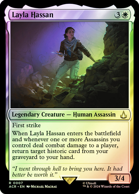 Layla Hassan | Assassin's Creed | Star City Games