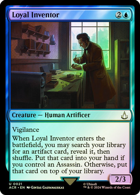 Loyal Inventor\nAssassin's Creed\nSingle\nMagic The Gathering