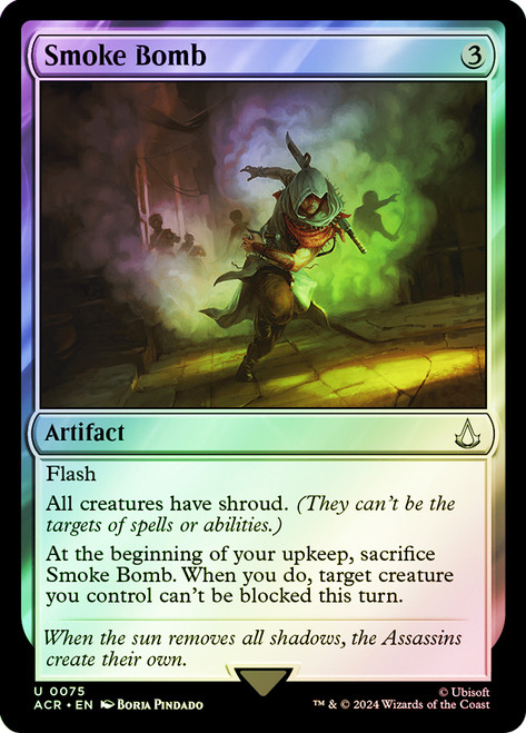 Smoke Bomb\nAssassin's Creed\nSingle\nMagic The Gathering