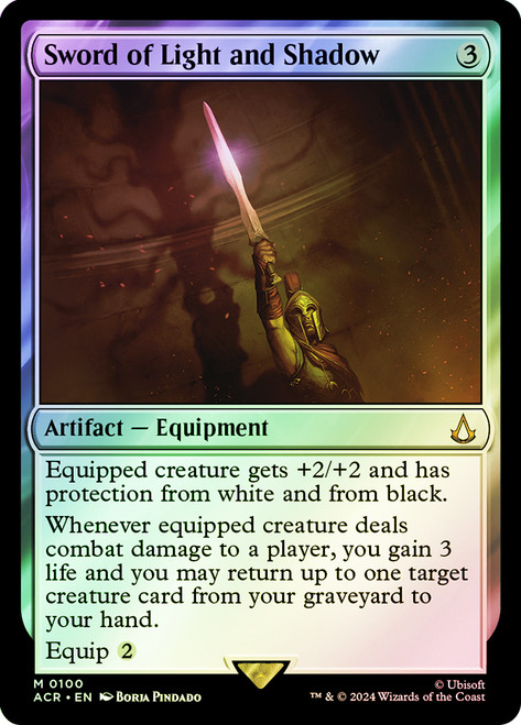 Sword of Light and Shadow\nAssassin's Creed\nSingle\nMagic The Gathering